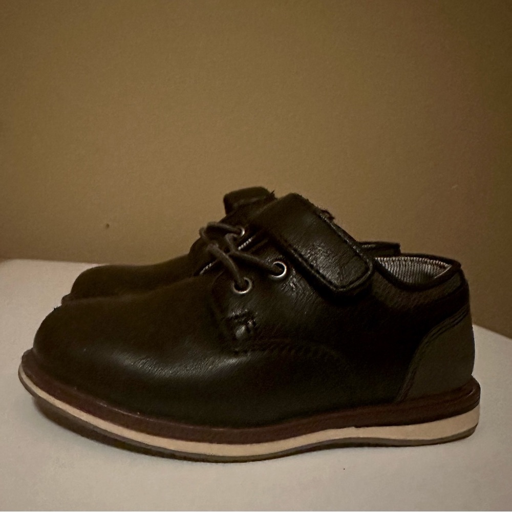 Jumping Beans Black Dress Shoes for Kids